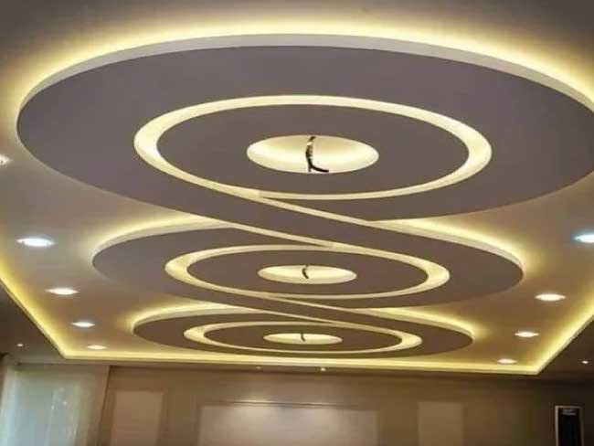 Residential Gypsum Ceiling Installation