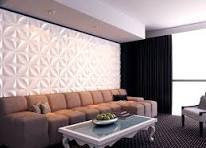 3D Wall Panel Design for Living Room