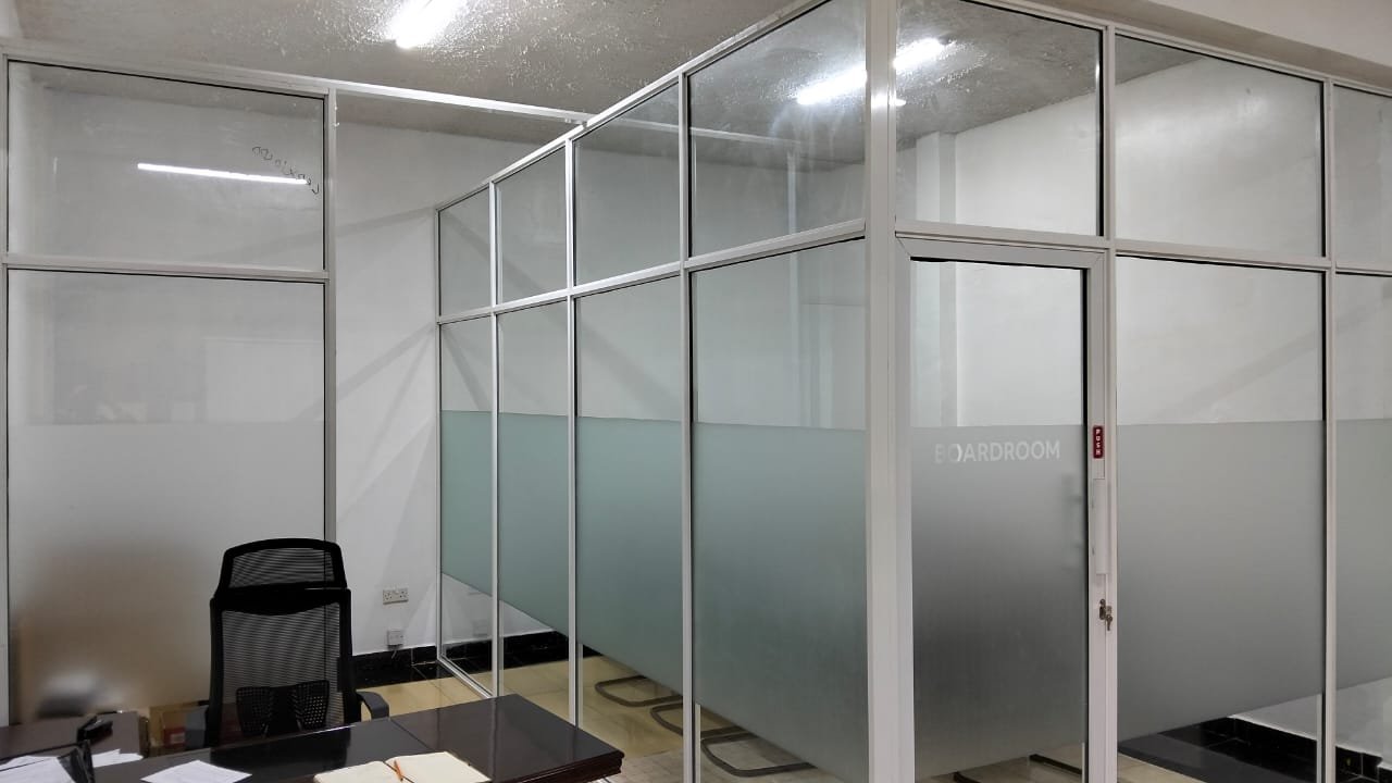 Boardroom partitioning