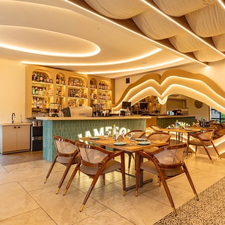 Modern Restaurant Decor Designs