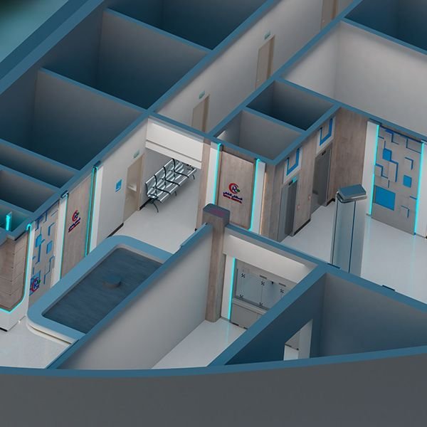 Healthcare Facility 3D Visualization
