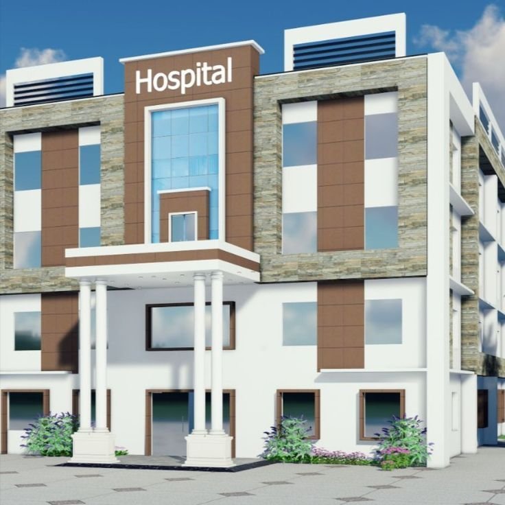 Hospital Interior 3D Rendering