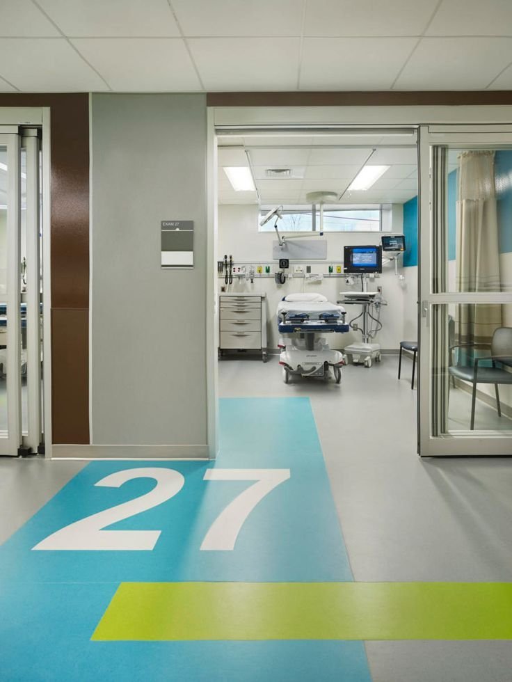 Hospital Interior 3D Rendering