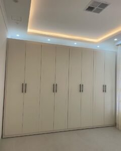 Wardrobe finishing and installation in Kenya