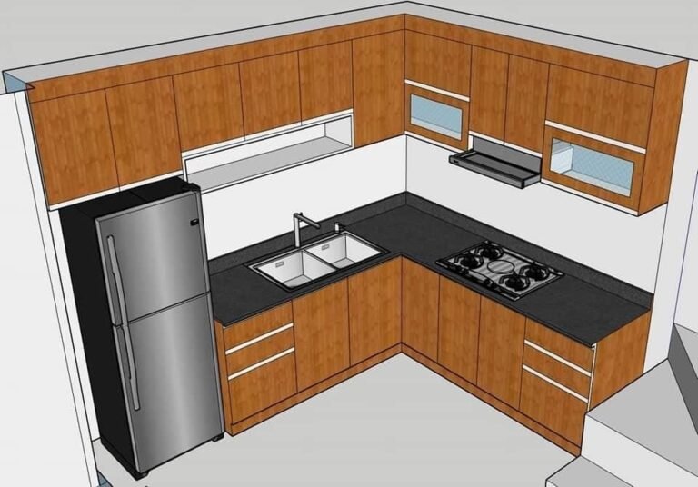 Kitchen Renovation 3D Design in Nairobi