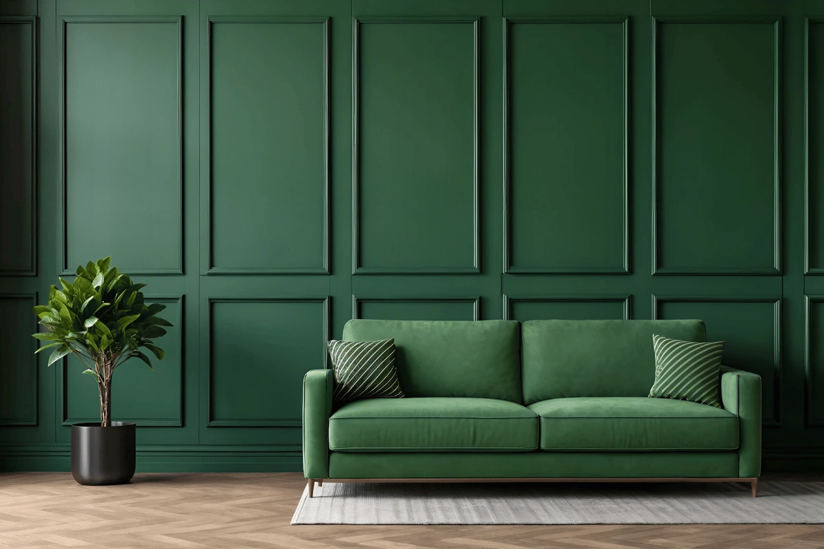 Wainscoting and fluted wall panels in Kenya