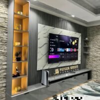 Wall TV Unit Installation