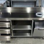 Stainless Steel Kitchen Shelves