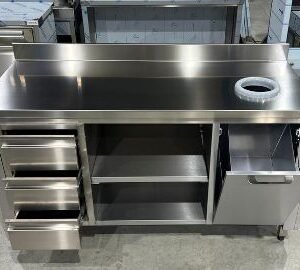 Stainless Steel Kitchen Shelves