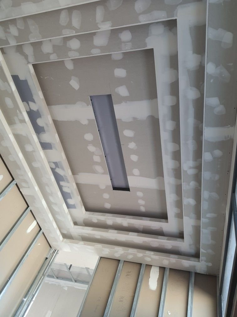 Gypsum Board Ceiling Installation