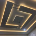 Gypsum Ceiling LED Lighting Installation