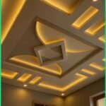 Gypsum Ceiling Design and Lighting Installation