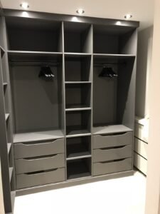 Wardrobe internal storage