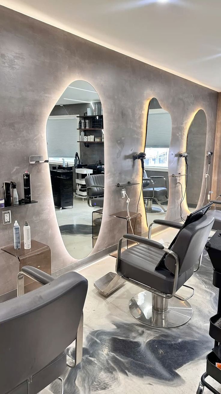 Salon, Spa & Kinyozi Interior Design