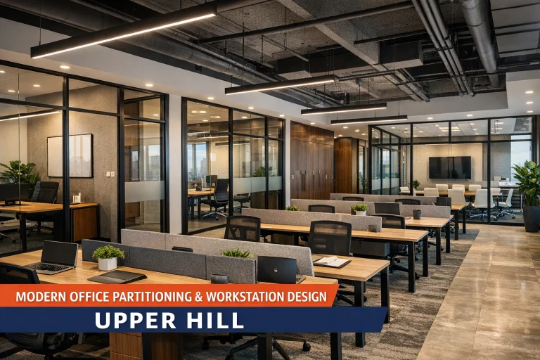 Modern Office Partitioning & Workstation Design – Upper Hill