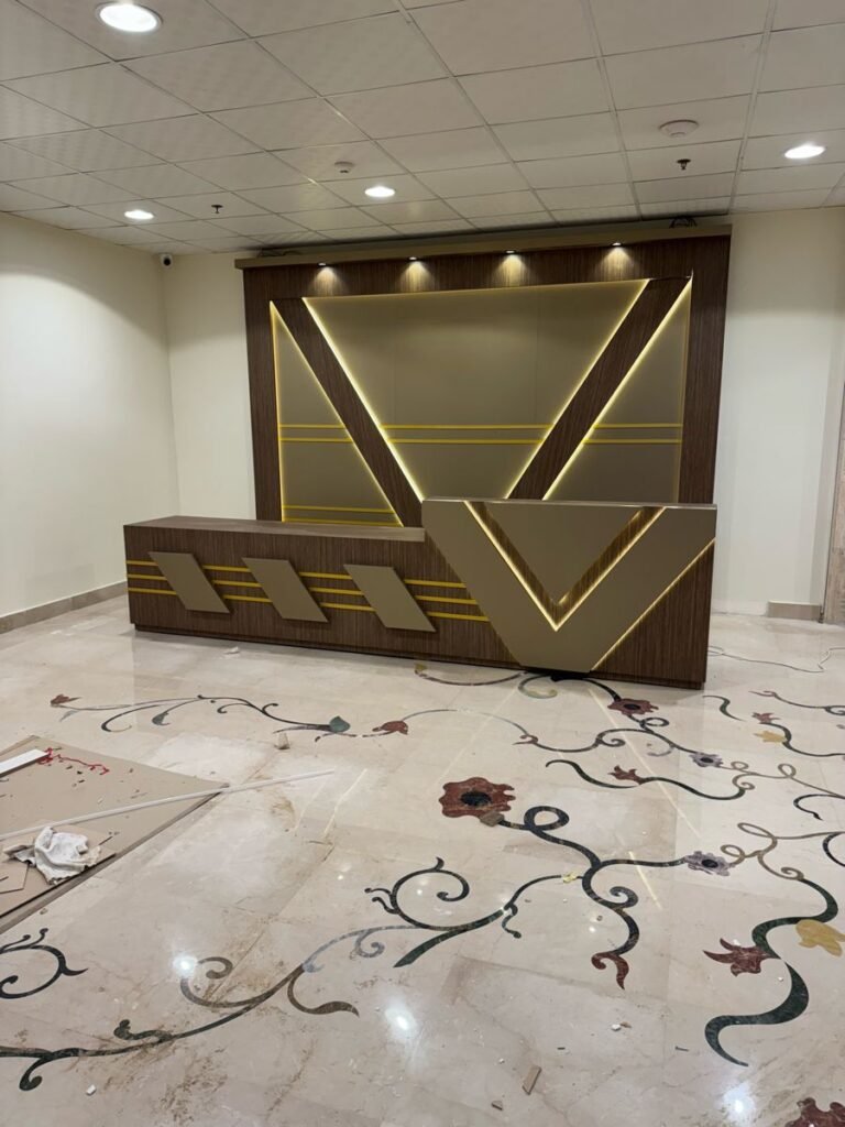Reception Counter Design for Offices