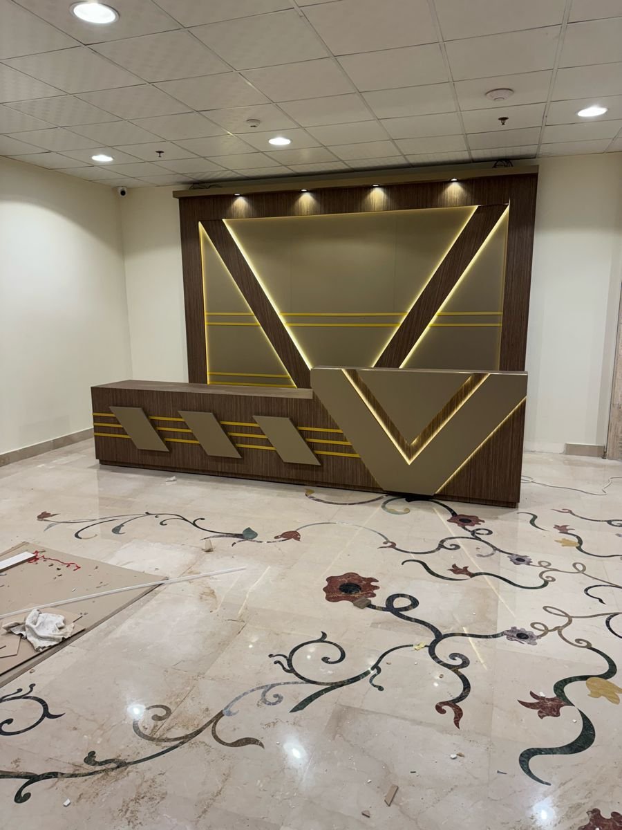 Modern Office Reception Desk in Kenya