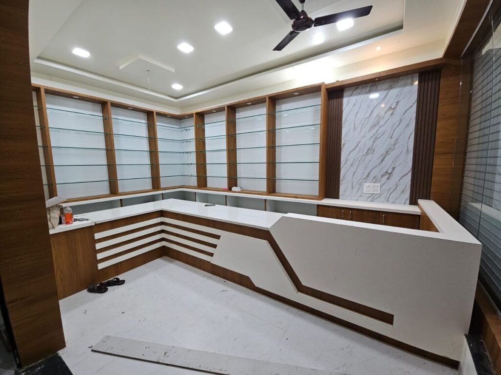 Modern Office Reception Desk in Kenya