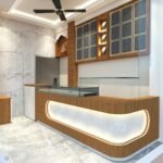 Reception Desk Fabrication