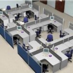 Modern Office Workstation Design