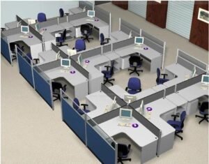 Modern Office Workstation Design