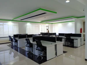 Office workstations and layout planning