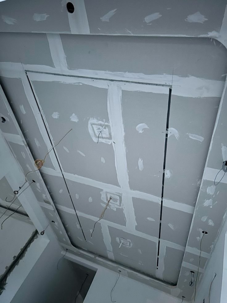 Gypsum Ceiling Electrical Works