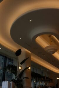 Gypsum ceilings and lighting design in Kenya