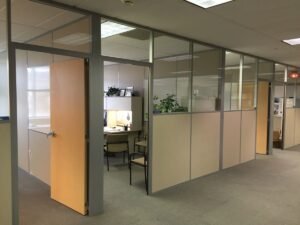 Office glass partitions