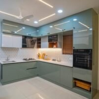 Modern Kitchen Cabinet Installation