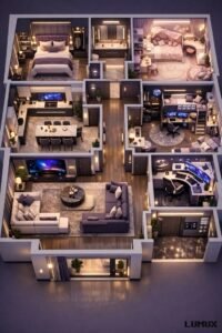 3D Interior Design Modeling