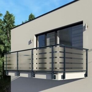 Balcony Glass Enclosure Installation