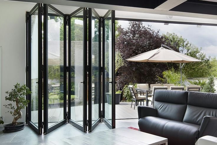 Bi-Fold Glass Doors