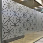 Decorative Glass Partition Panels