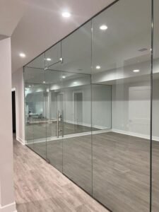 Frameless Glass Office Partitions in Nairobi