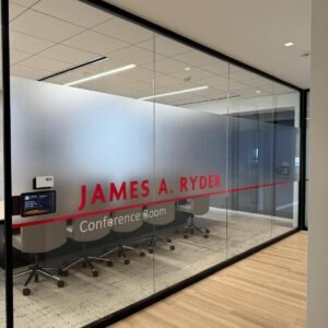 Glass Boardroom Partition Design