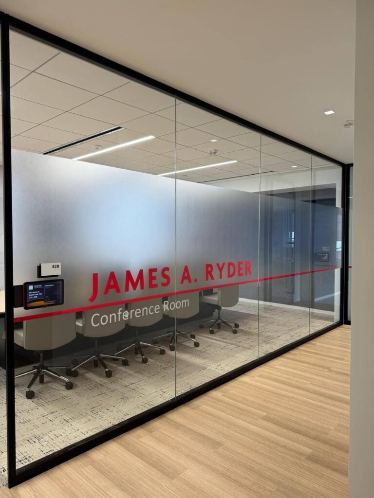 Glass Boardroom Partition Design