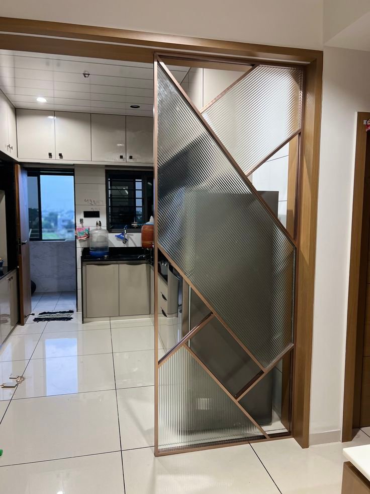 Home Glass Partitioning Design