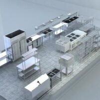 KFC Kitchen Layout Planning