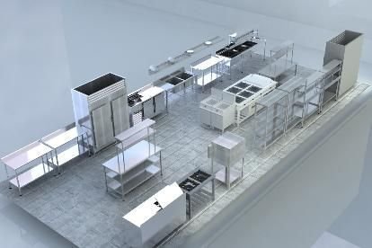 KFC Kitchen Layout Planning