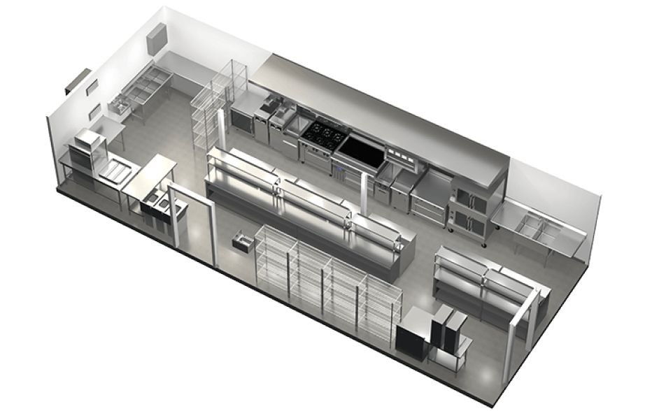 KFC Kitchen Layout Planning in Kenya