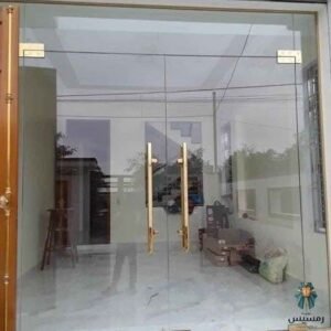 Modern Frameless Glass Door Designs for Homes