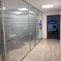 Modern Aluminium Glass Partitions in Kenya