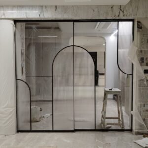 Residential Glass Partition Installation in Kenya