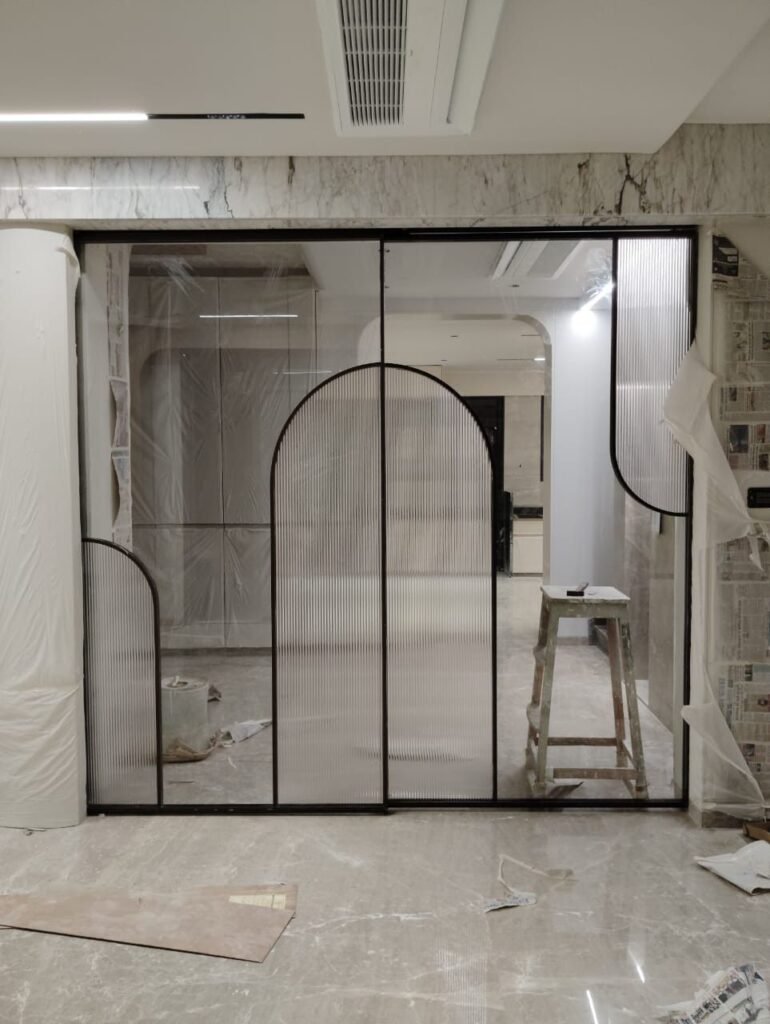 Residential Glass Partition Installation in Kenya