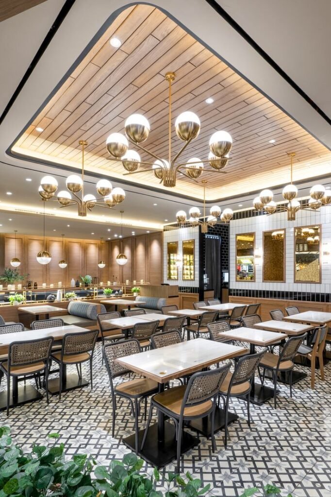 restaurant 3D renders