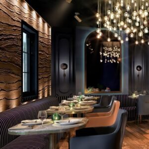 Restaurant bar counter interior design services Nairobi — Suimas
