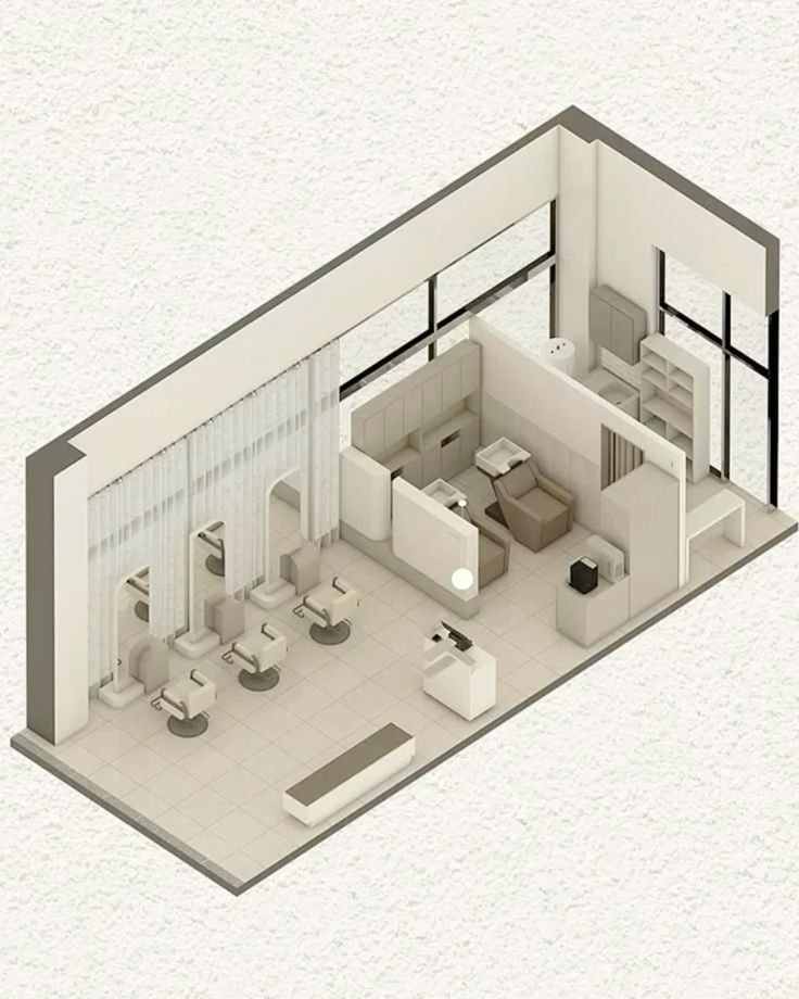 Salon Interior Design Cost