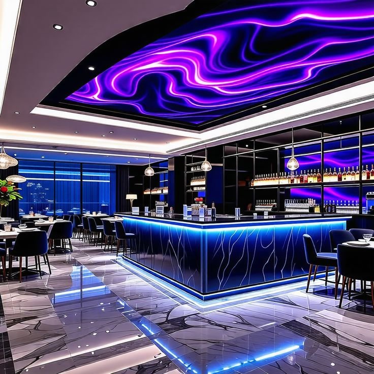 Club Ambiance and Lighting Design