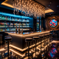 Custom Bar Counter Installation